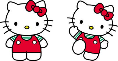 Hello Kitty Red Bow PNG
