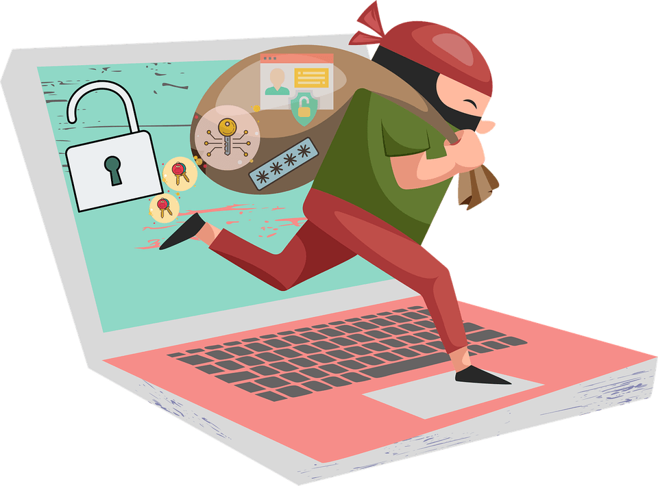 Hacked Computer PNG