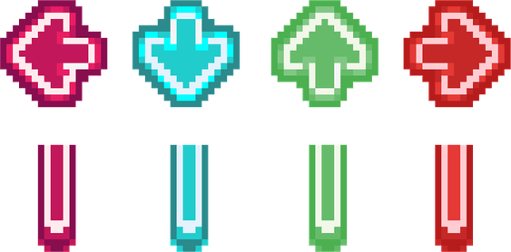 Fnf Notes PNG