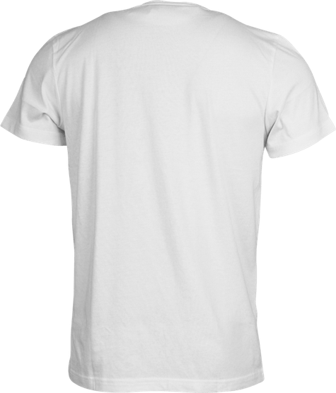 White Shirt Front And Back PNG