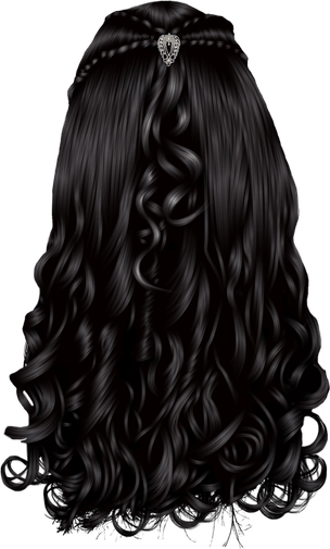 Curly Hair PNG