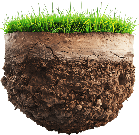 Dirt With Grass PNG