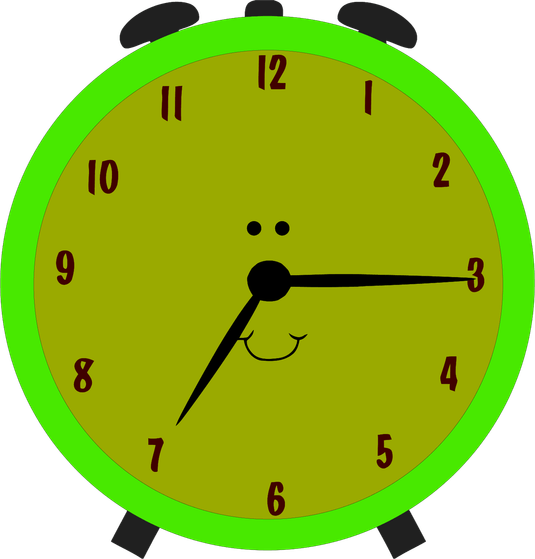 Cartoon Clock PNG