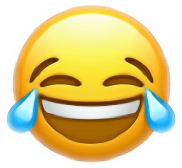 Crying Laughing Emoji PNG