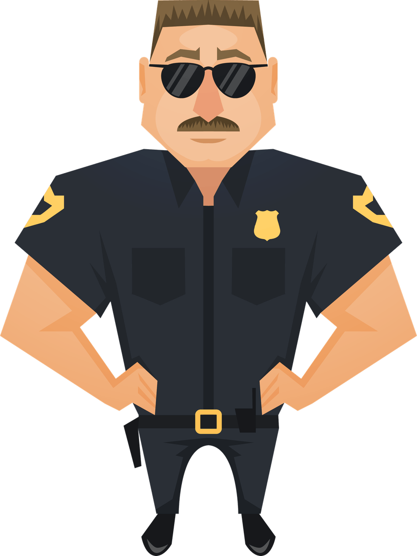 Policeman PNG