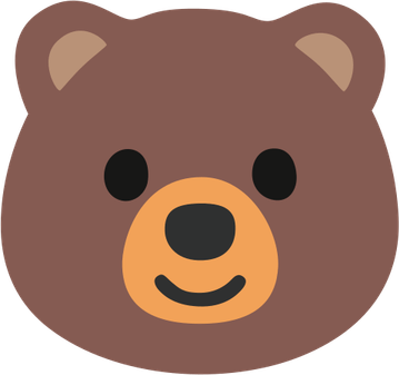 Bear Emoji PNG