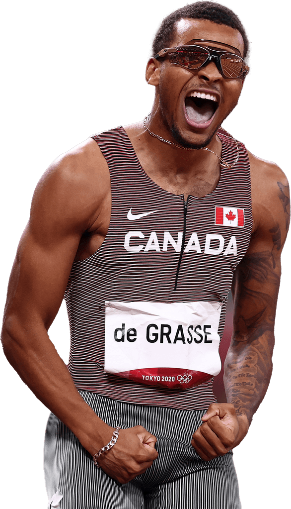 Andre De Grasse PNG