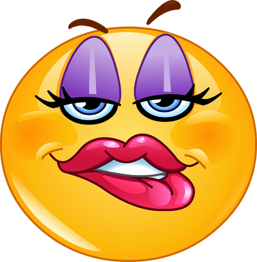 Biting Lip Emoji PNG