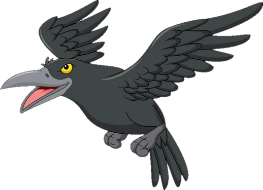 Crow Drawing PNG