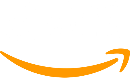 Amazon Logo White PNG