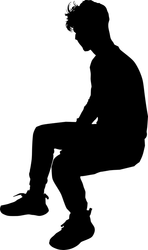 People Sitting PNG