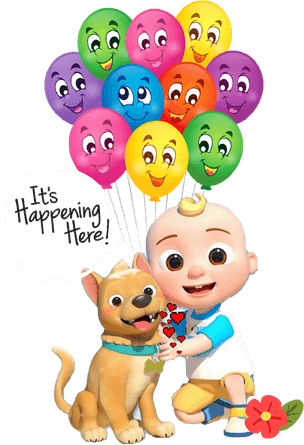 Happy Birthday Cocomelon PNG