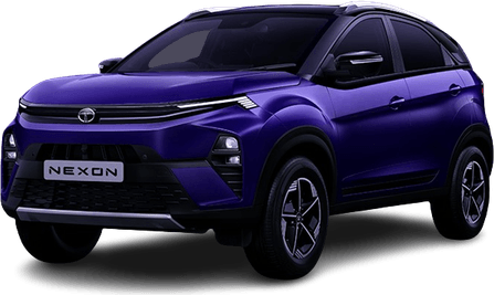 Car On Road PNG