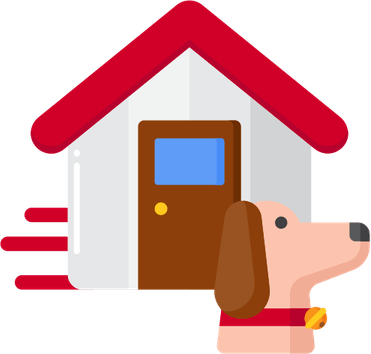 Moving Dog PNG