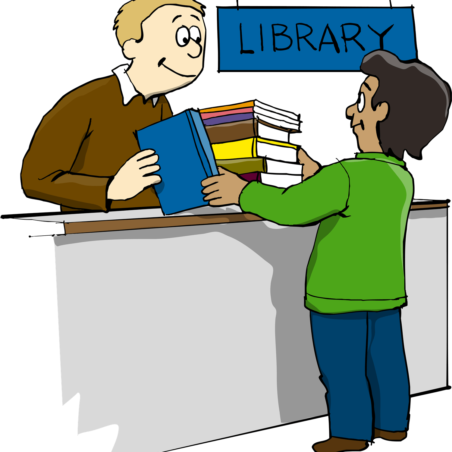 Librarian PNG