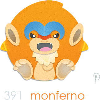 Monferno Pokemon PNG