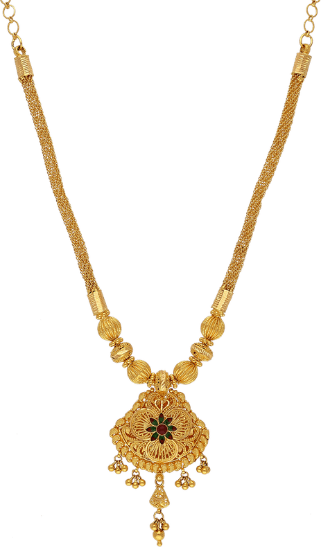 Gold Necklace PNG