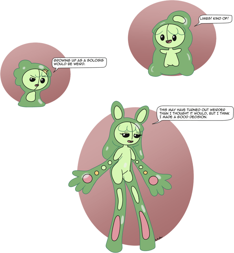 Solosis Pokemon PNG