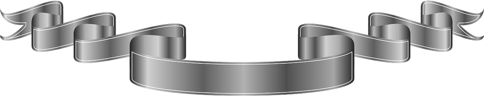 Silver Banner PNG