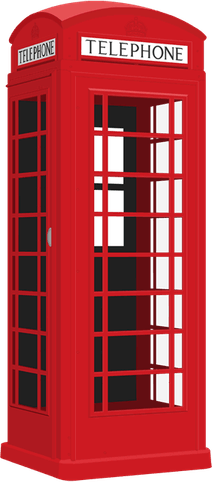 London Phone Booth PNG