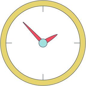 Cartoon Clock PNG