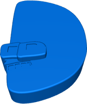 Alphabet Lore Letter D PNG