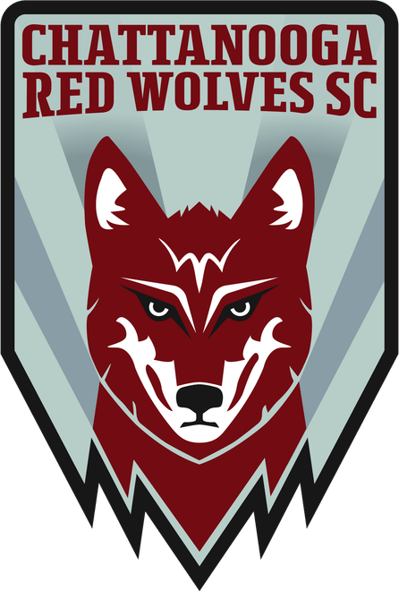 Chattanooga Red Wolves Sc PNG