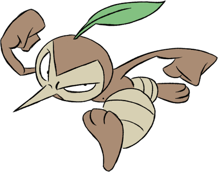 Nuzleaf Pokemon PNG