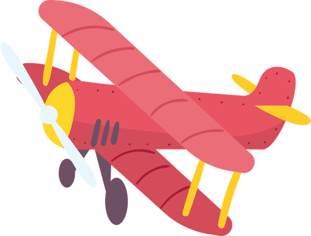 Cartoon Plane PNG
