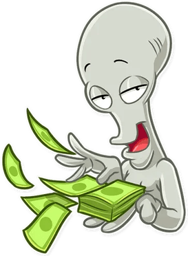 Roger American Dad PNG