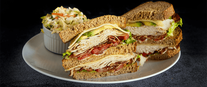 Honey Turkey Cheese Sandwich Nyc Style PNG