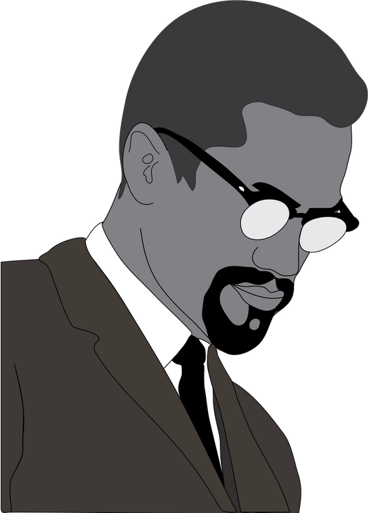 Malcolm X PNG