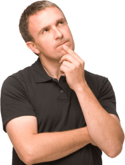 Thinking Man PNG