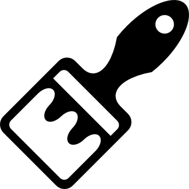 Brush Paint Black PNG