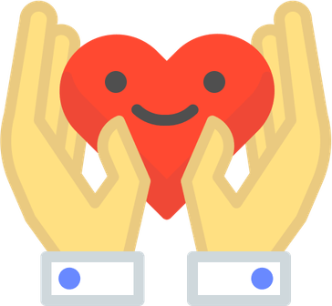 Hand Heart Emoji PNG