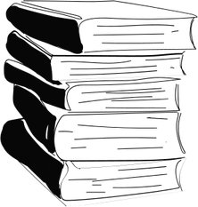 Book Stack PNG