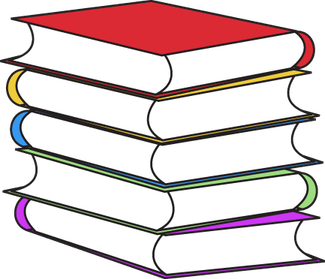 Book Stack PNG