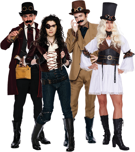Halloween Costumes Couples PNG