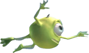 Mike Wazowski Meme PNG