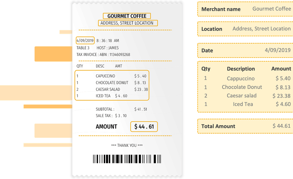 Receipt PNG