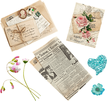 Aesthetic Newspaper PNG
