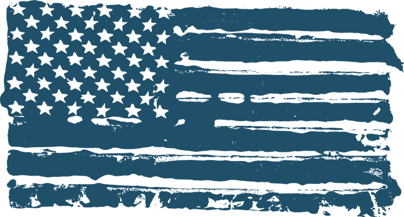 Grunge American Flag PNG