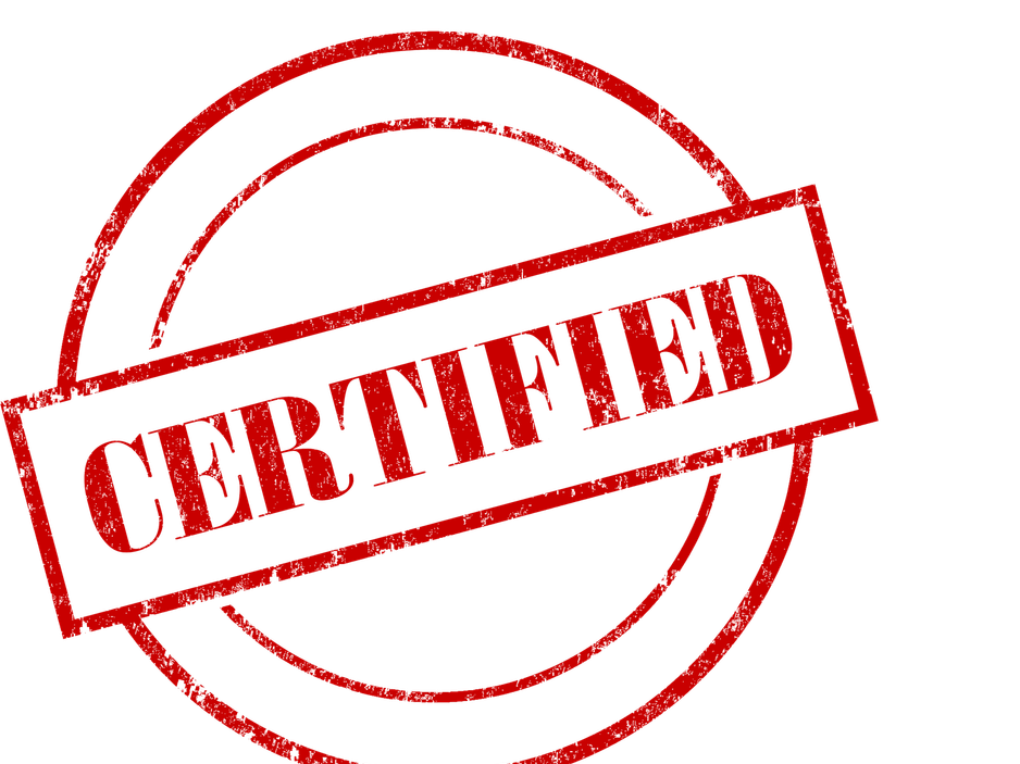 Certified Stamp PNG