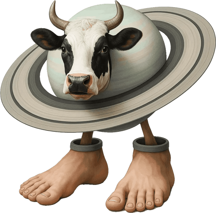 La Vaca Saturno Saturnita PNG