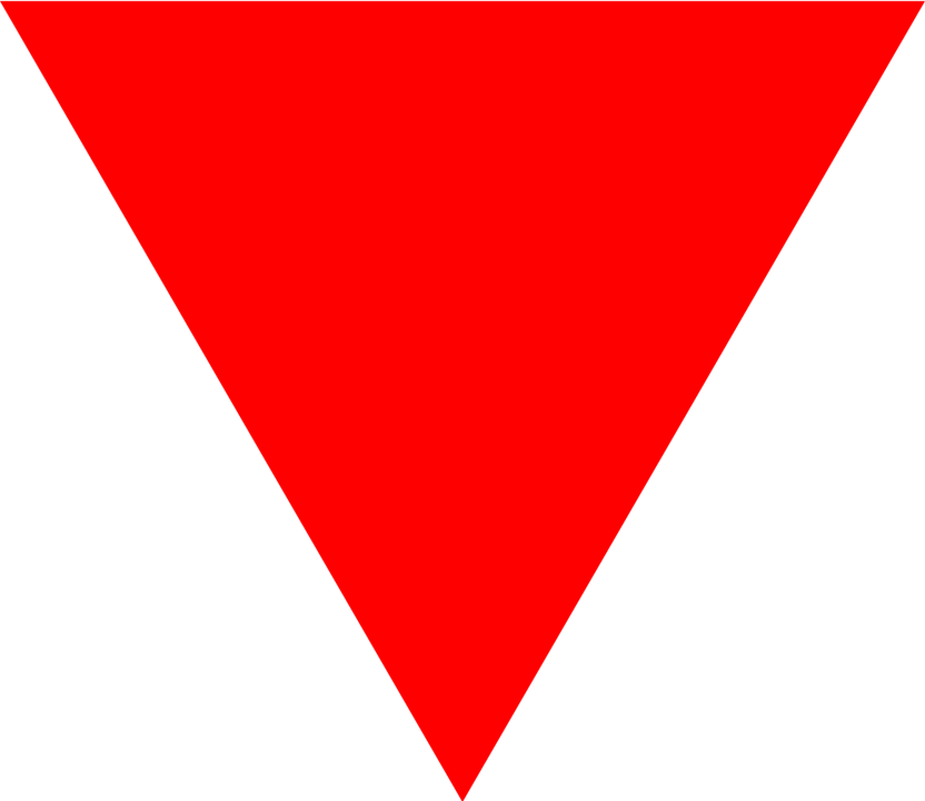 Red Triangle PNG
