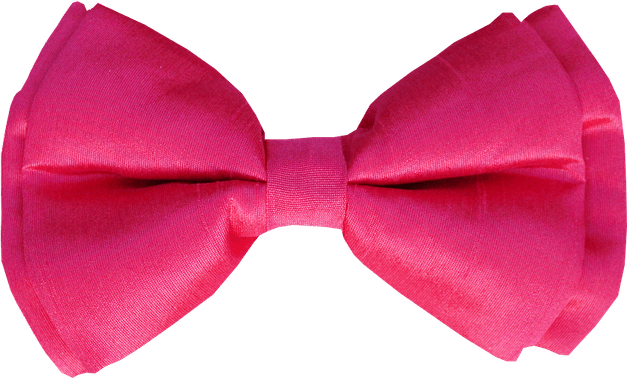 Hot Pink Bow PNG