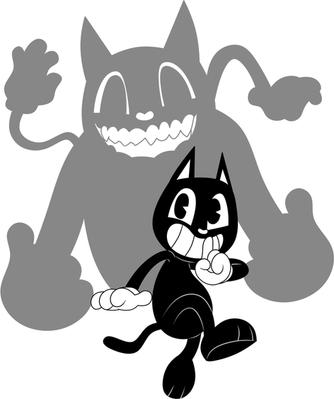 Cartoon Cat Trevor PNG