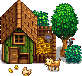 Stardew Valley Chicken PNG