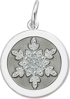 Silver Snowflake PNG
