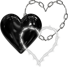 Goth Heart PNG